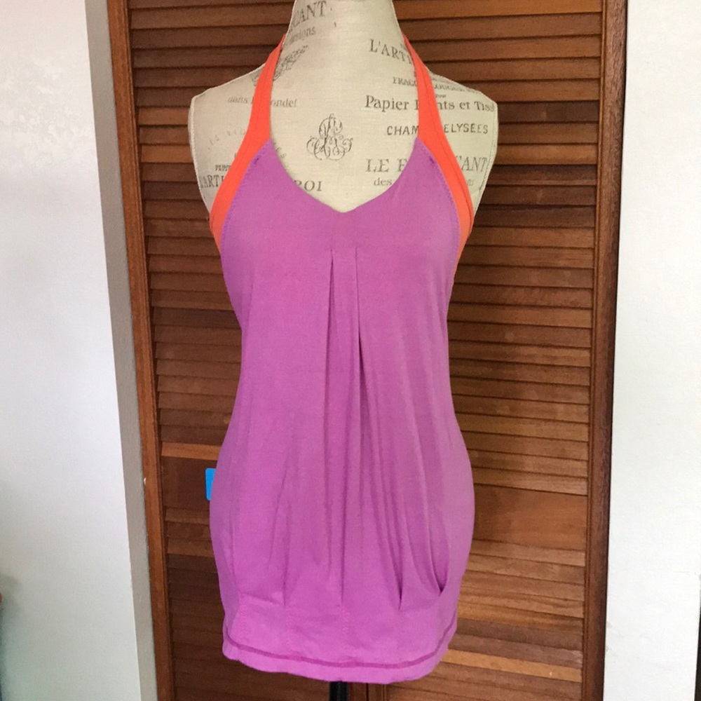 Lululemon athletica pleated tank top size 8